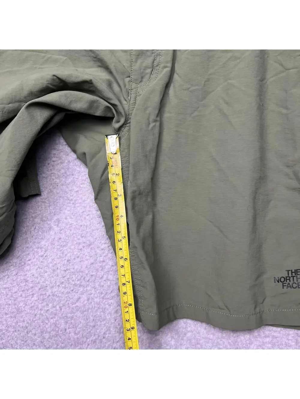 The North Face Men Shorts 34 Green Hiking Outdoor Casual Breathable Gorpcore